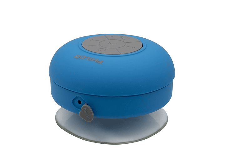 Parlante Ducha Inalambrico Philco Azul 6