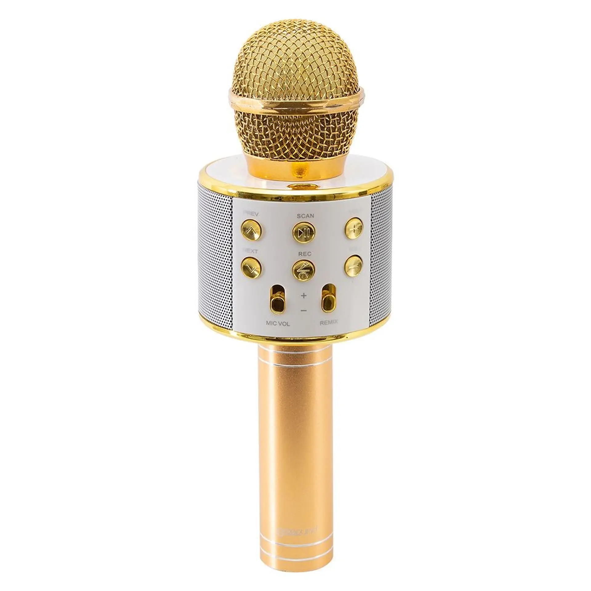 Microfono Karaoke Prosound Bt Dorado 1