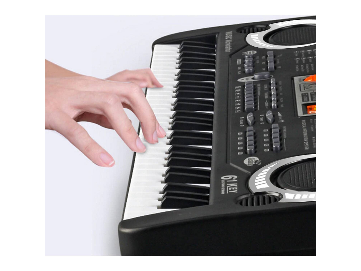 Piano Teclado Electronico Infantil Dblue 61 Teclas Con Mic 3