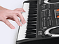 Piano Teclado Electronico Infantil Dblue 61 Teclas Con Mic - Miniatura 3