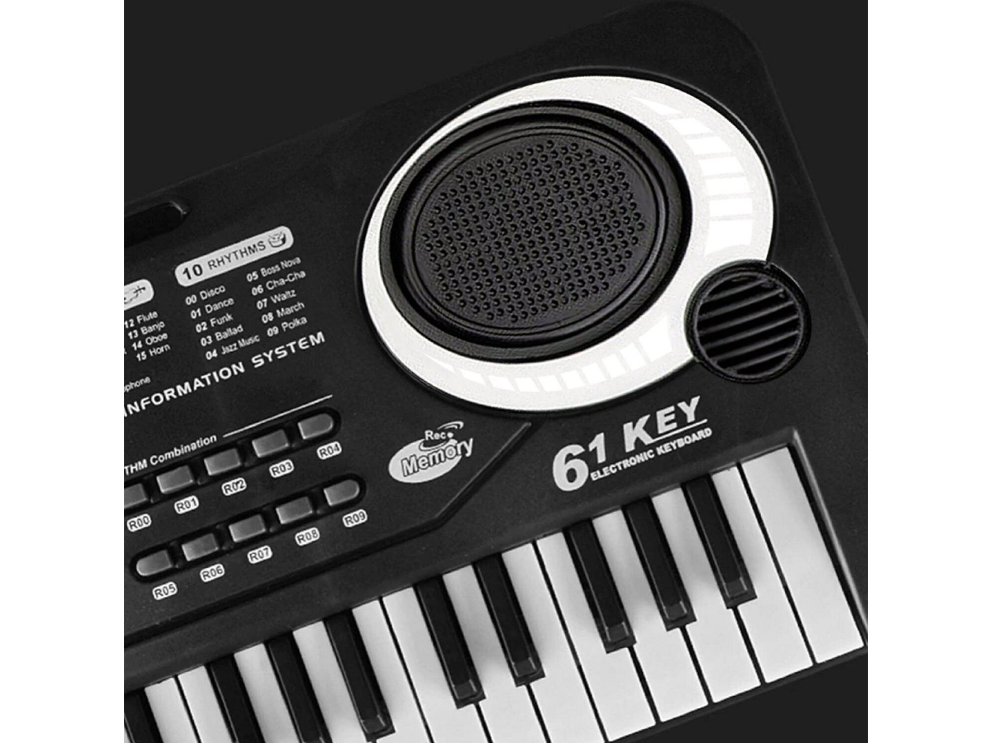 Piano Teclado Electronico Infantil Dblue 61 Teclas Con Mic 4