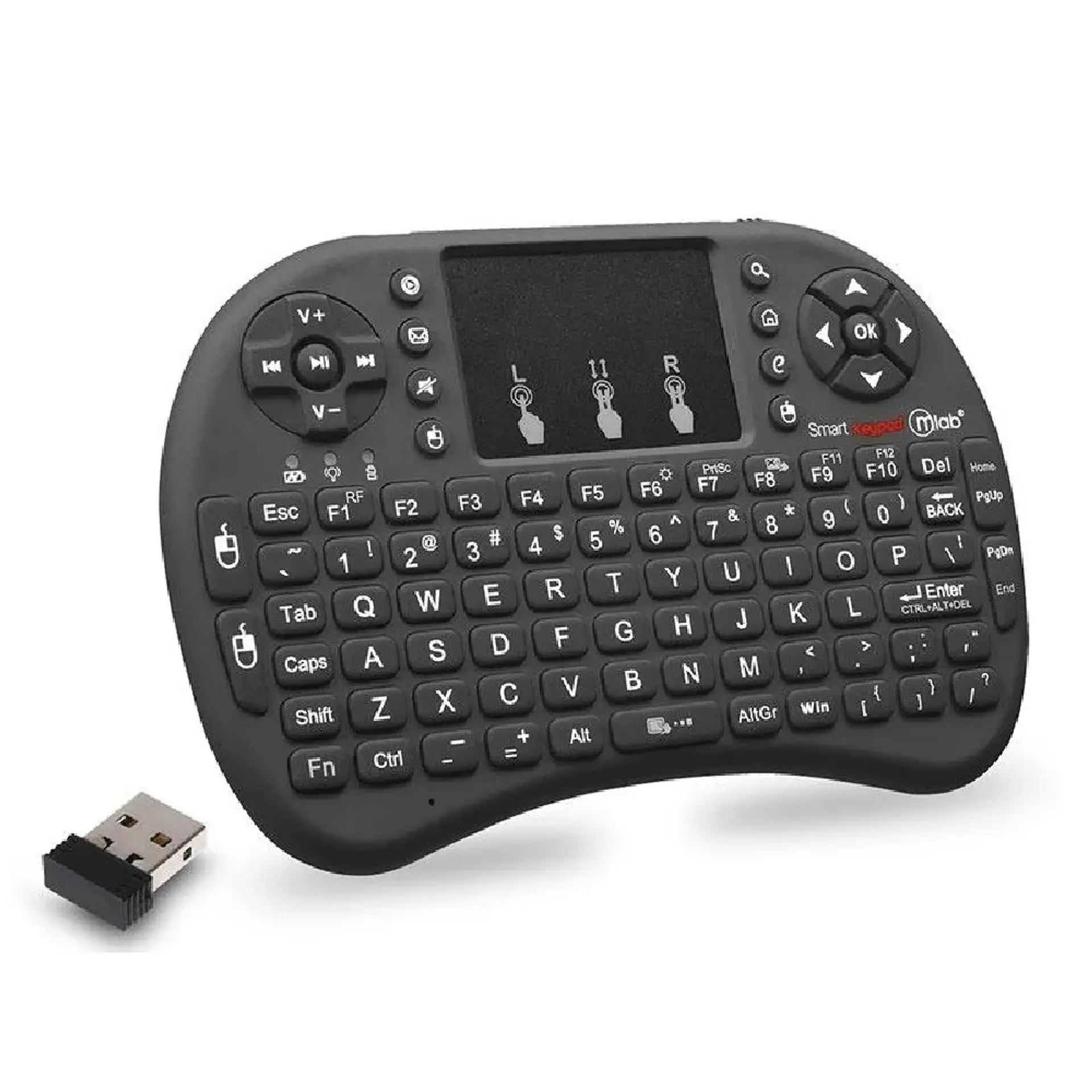 Teclado Touchpad Inalambrico Smart Tv Mlab 2