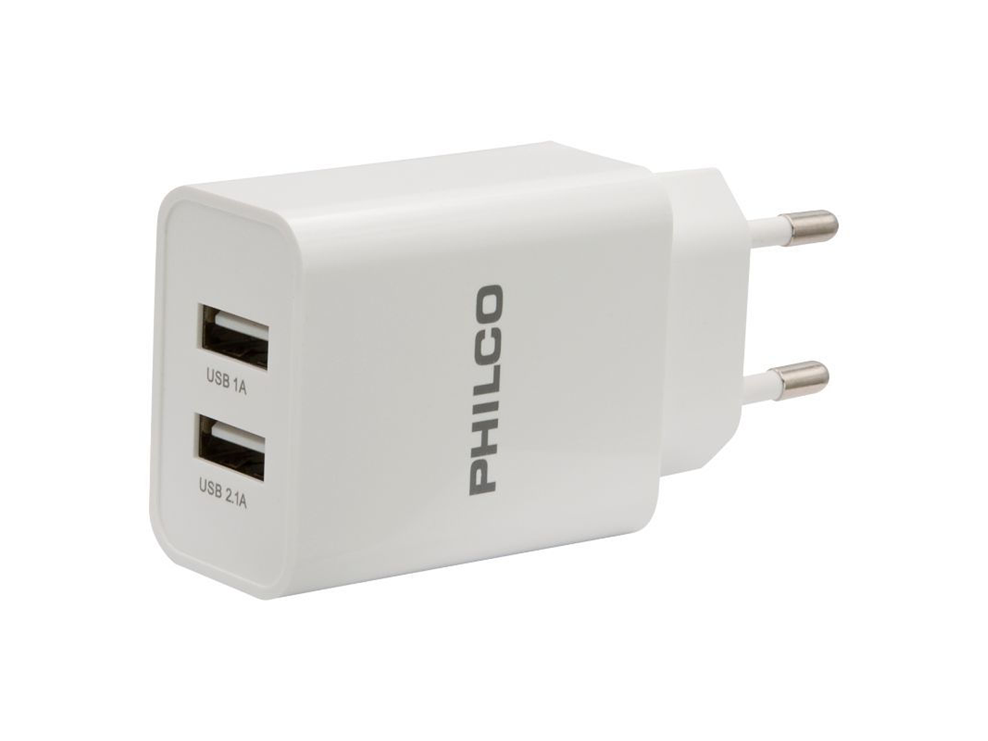 Cargador Pared y Cable Tipo C Philco 2.1A 3