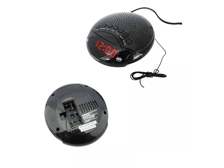 Radio Reloj Despertador Magnavox Alarma AM/FM 3