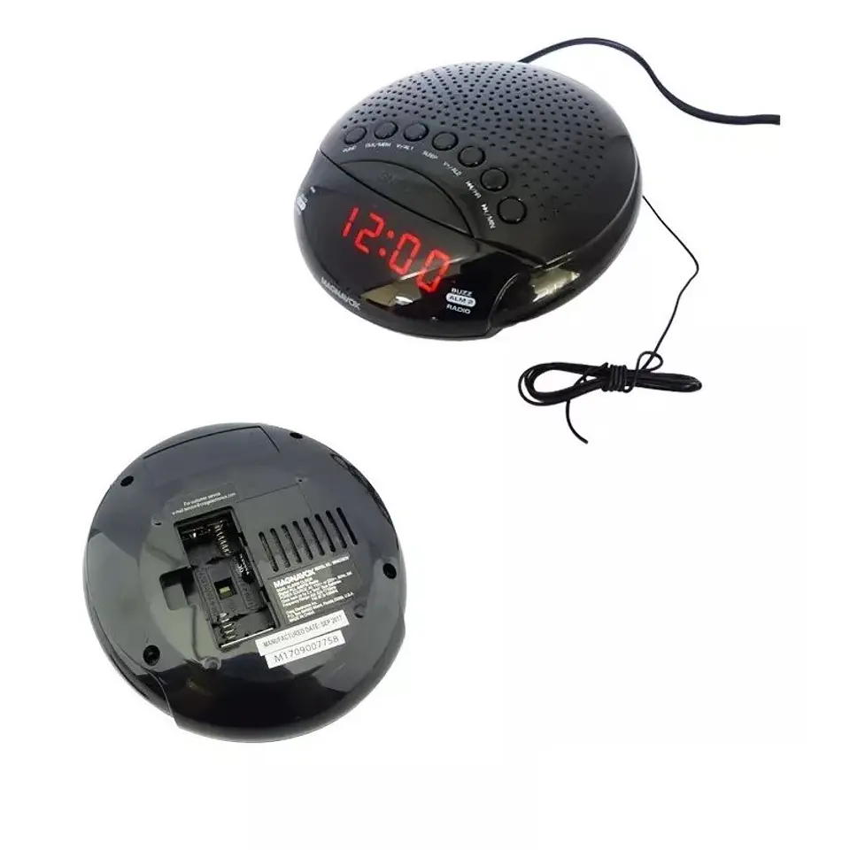 Radio Reloj Despertador Magnavox Alarma AM/FM 3