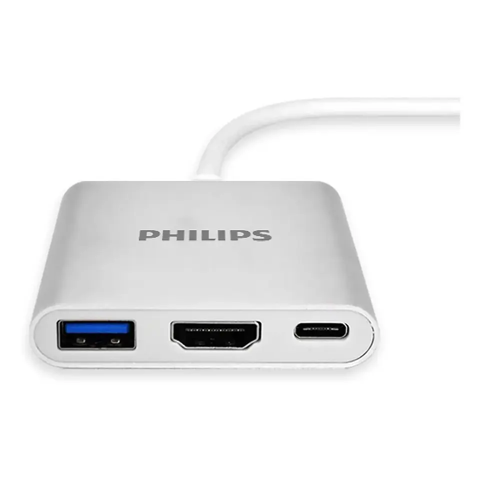 Adaptador Usb-c A Hdmi/usb Philips 3 En 1 3
