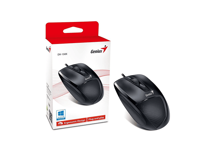 Mouse Optico Genius Dx-150x Alambrico USB 1