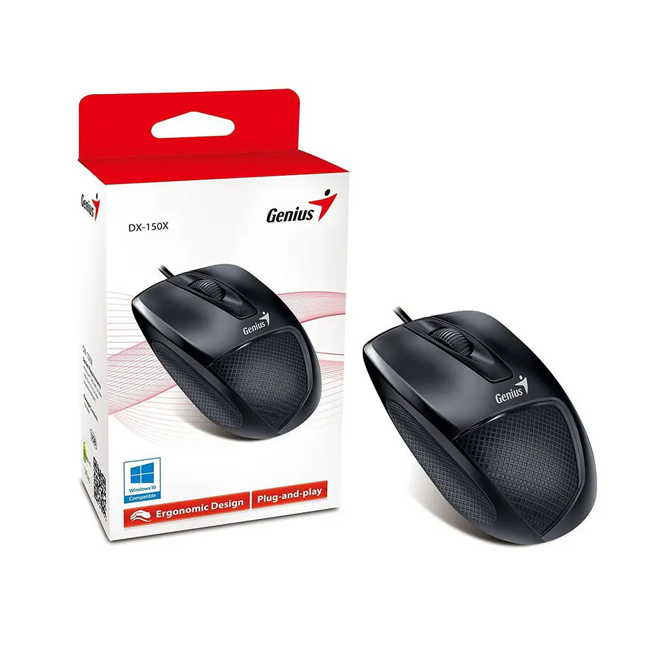 Mouse Optico Genius Dx-150x Alambrico USB 1
