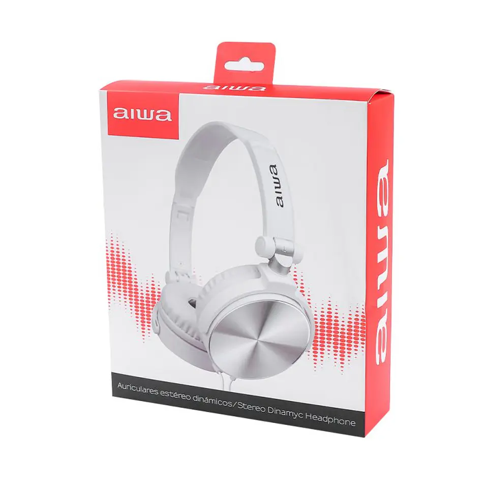 Audífono On-Ear Aiwa AWX107 Blanco 4