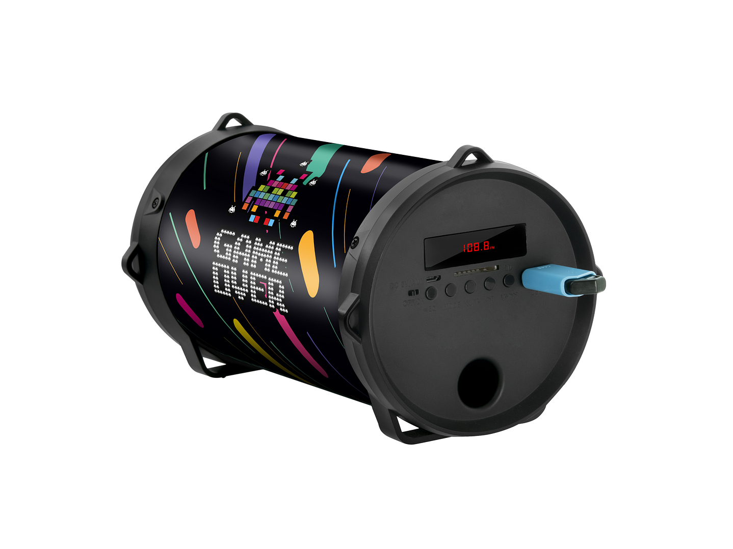 Parlante inalambrico ZukBass Game Over Mlab 2