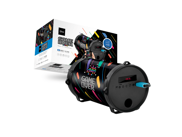 Parlante inalambrico ZukBass Game Over Mlab 3