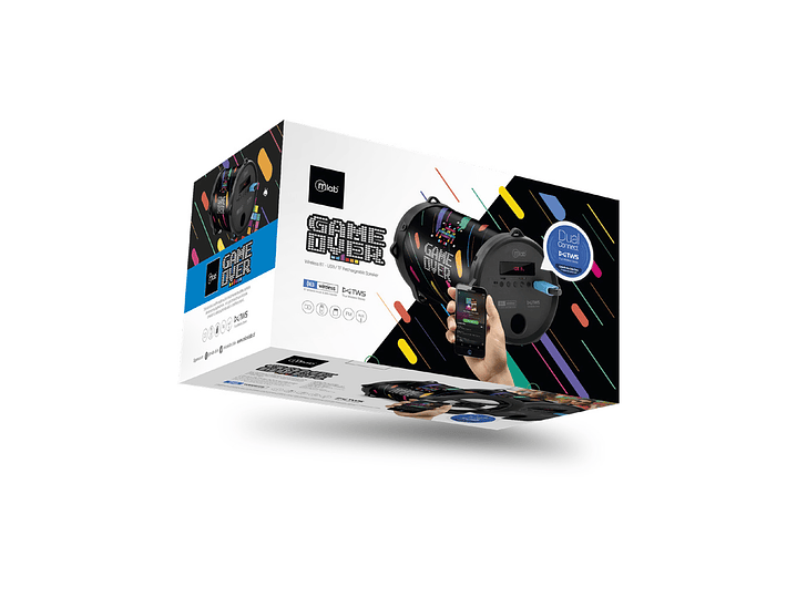 Parlante inalambrico ZukBass Game Over Mlab 4