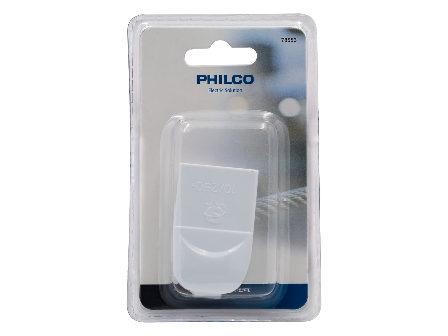Enchufe Volante Hembra Philco 2P+T Blanco 2