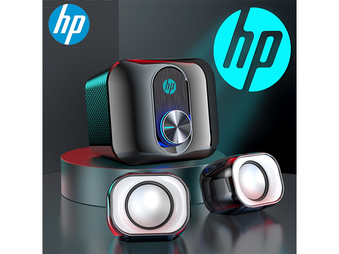 Mini Subwoofer PC Multimedia Hp 2.1 Dhs-2111s 4