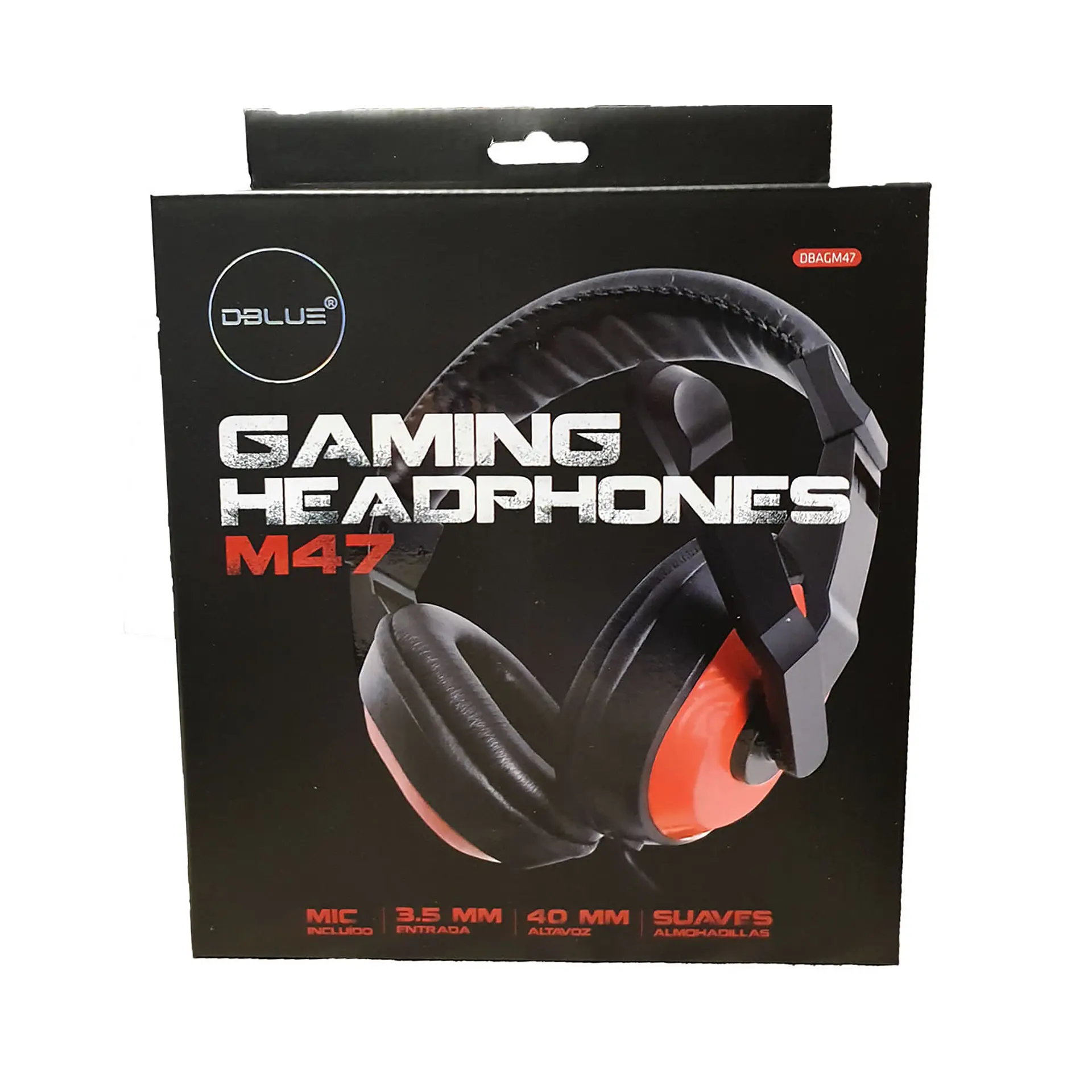 Audifono Gamer Microfono DBLUE 47R Rojo 1