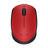 Mouse Inalambrico Logitech M170 Rojo