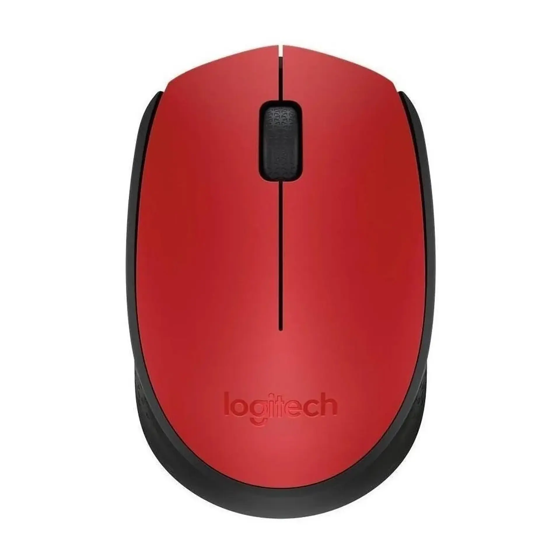 Mouse Inalambrico Logitech M170 Rojo 1