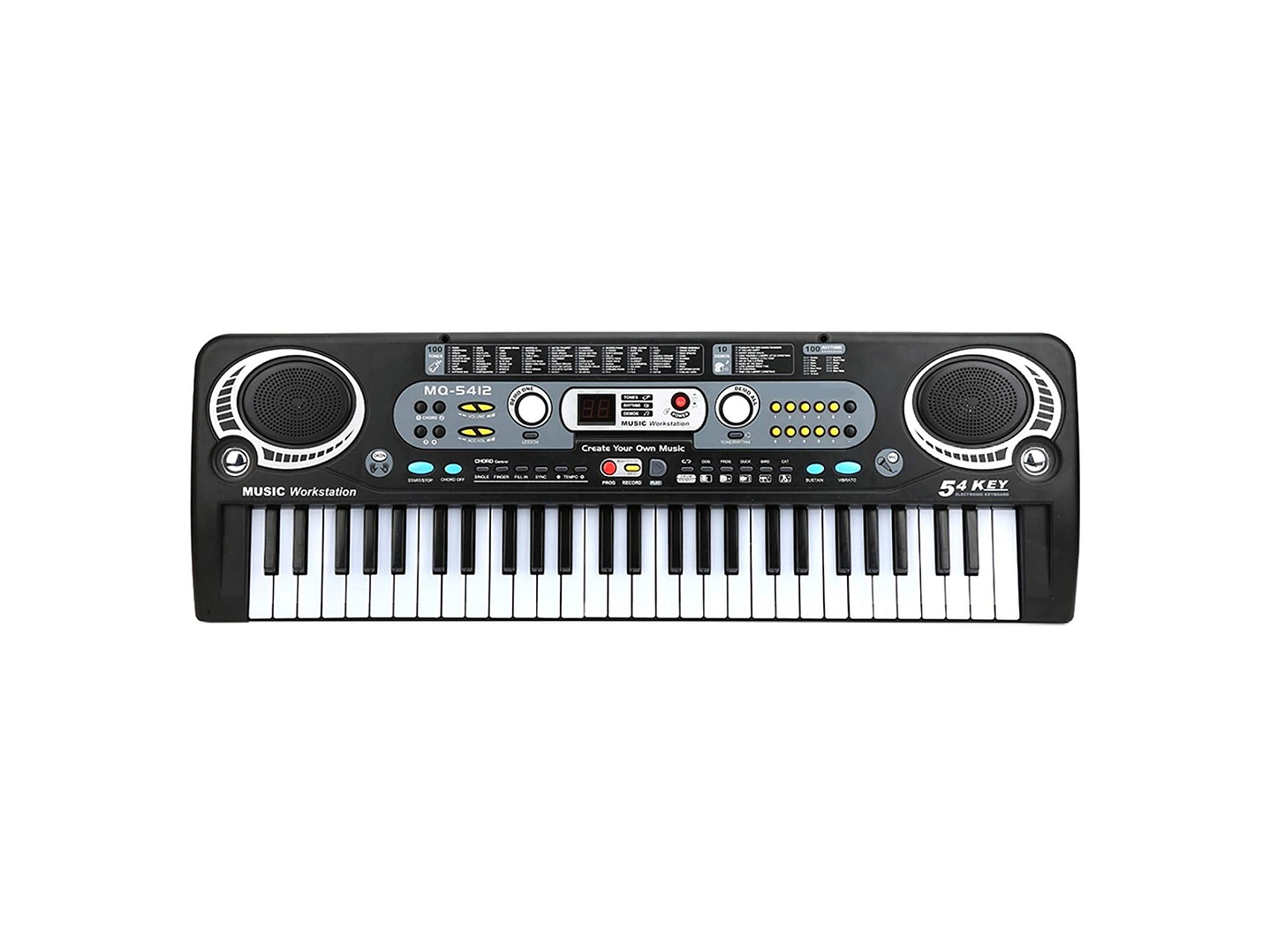 Piano Teclado Electronico Infantil MQ5412 54 Teclas Con Mic 1