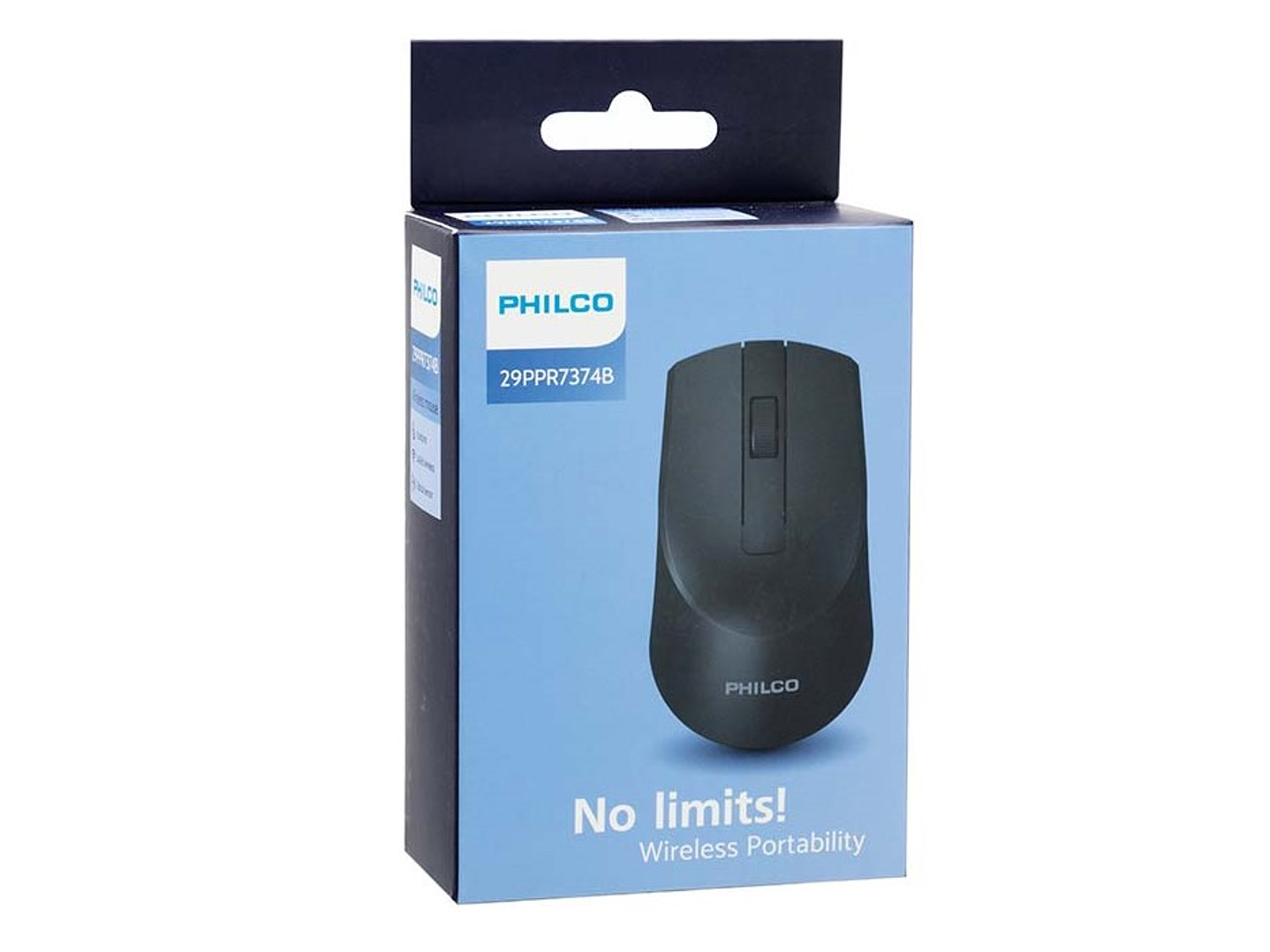 Mouse Inalambrico Philco Negro 29PPR7374B 2