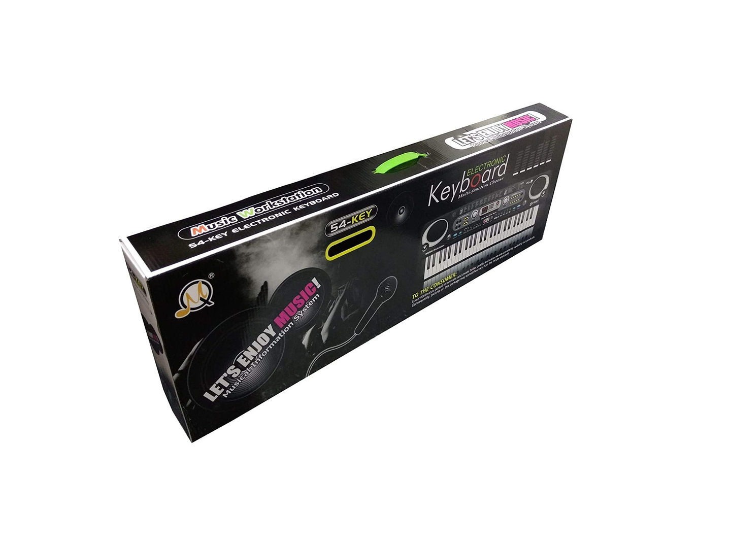 Piano Teclado Electronico Infantil MQ5412 54 Teclas Con Mic 4