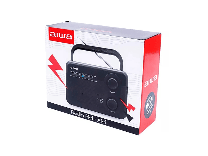 Radio Analógico Am Fm Portátil Aiwa Awfml4 3