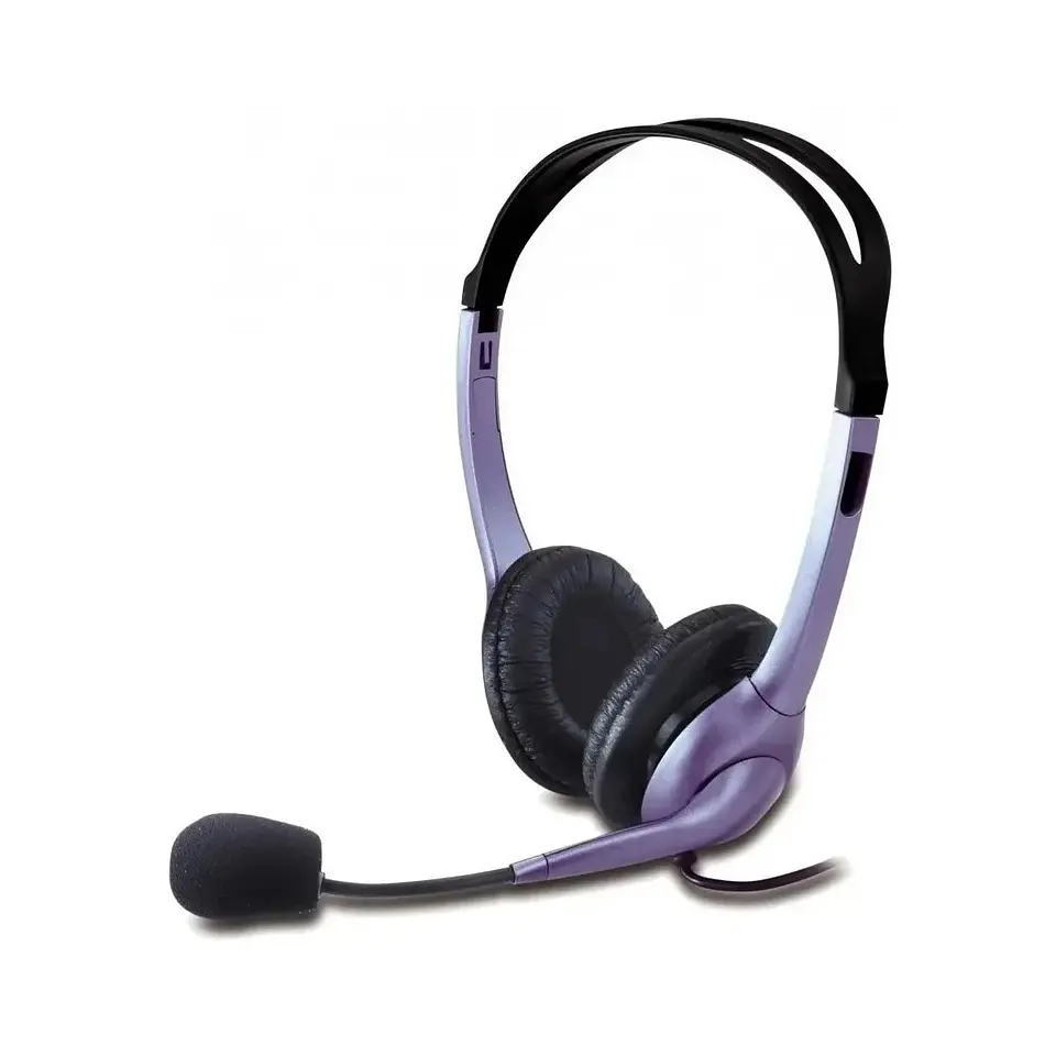 Audifonos Headset Genius HS-04s con Microfono doble Jack 1