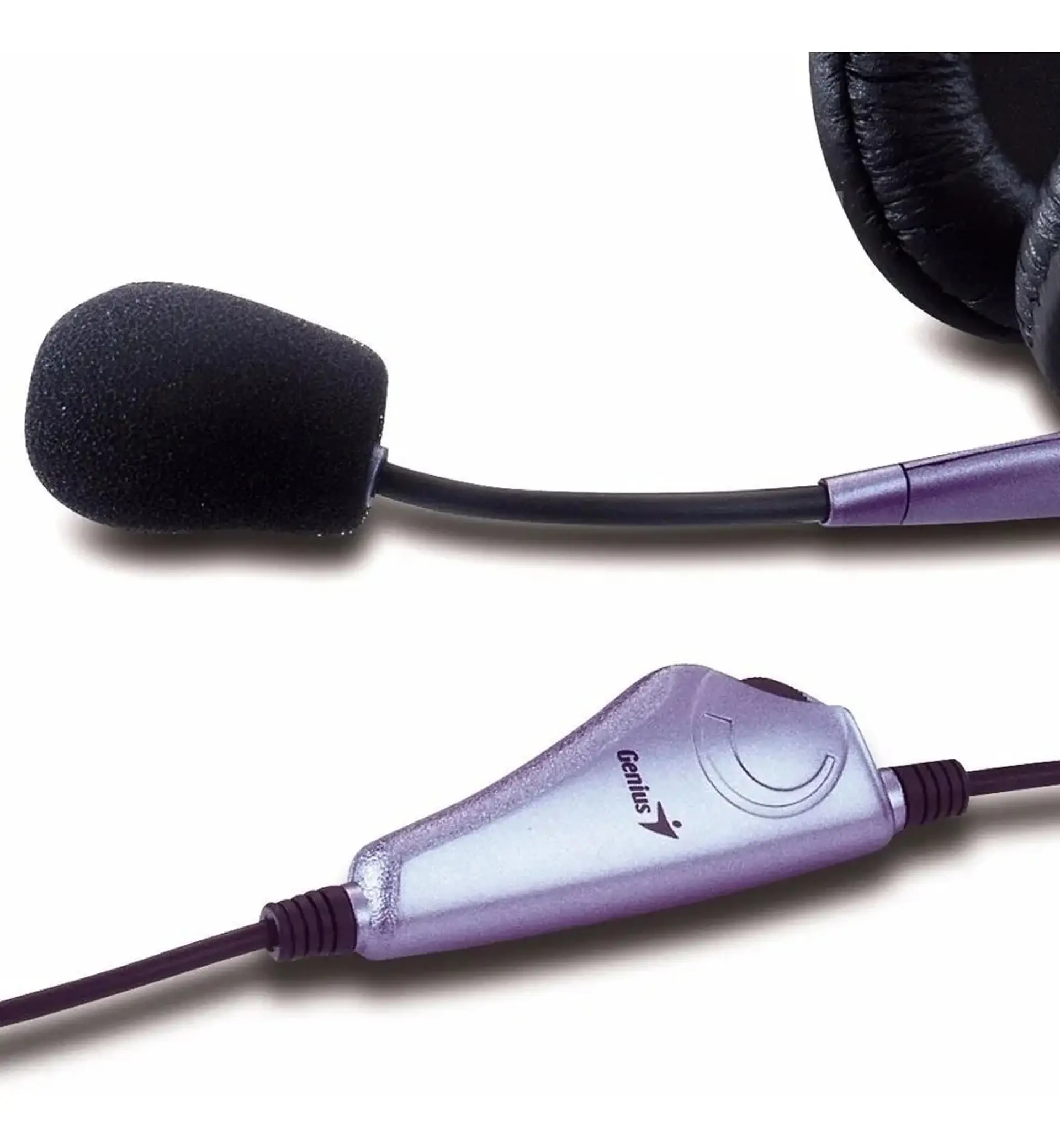 Audifonos Headset Genius HS-04s con Microfono doble Jack 3