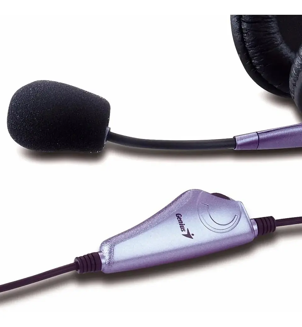 Audifonos Headset Genius HS-04s con Microfono doble Jack 3