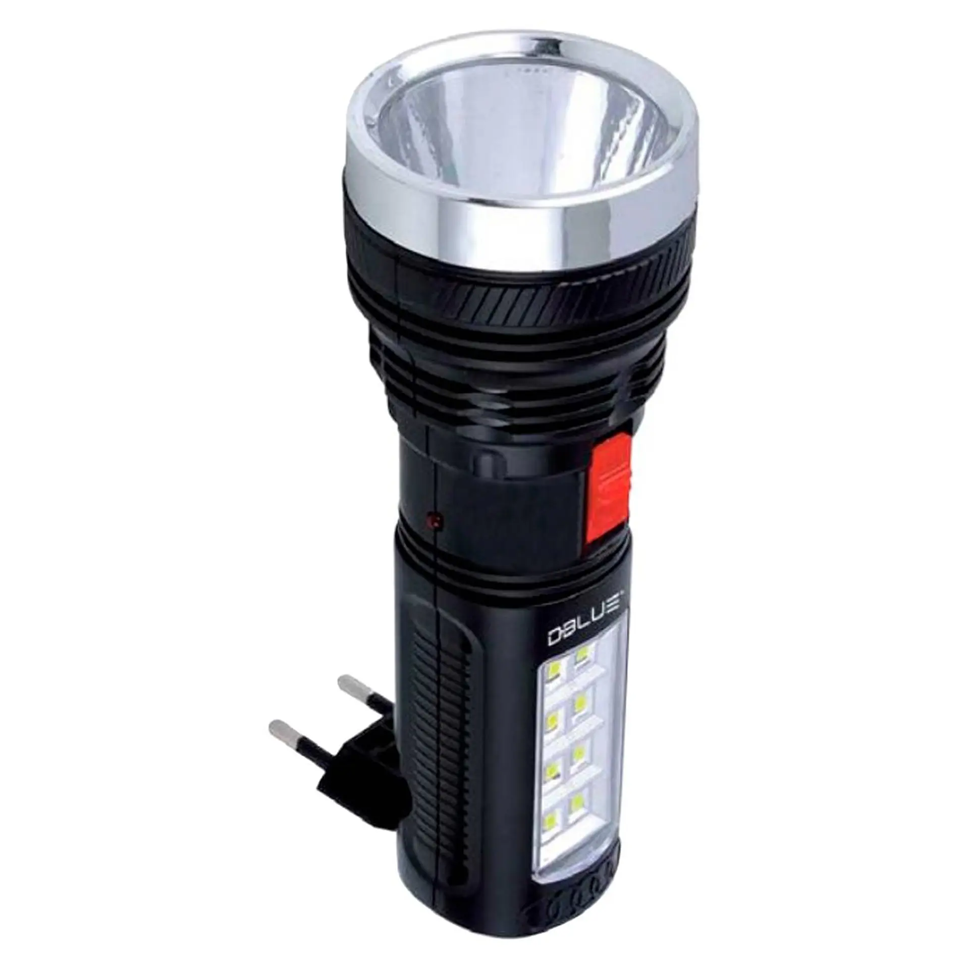 Linterna Mano 8 + 1 led Recargable Dblue 1