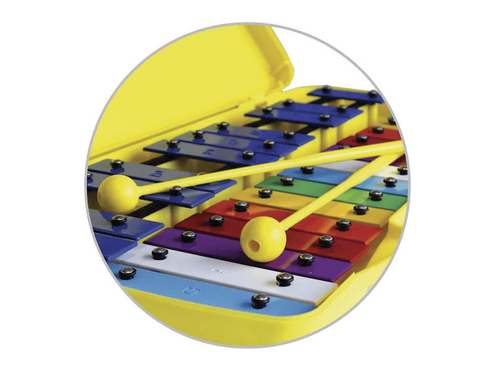 Metalofono Xilofono Metalico 25 Notas  Hendrix 6