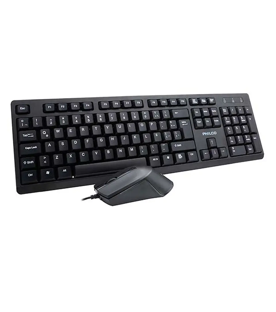 Kit Combo Teclado y Mouse Philco SPT6234 1