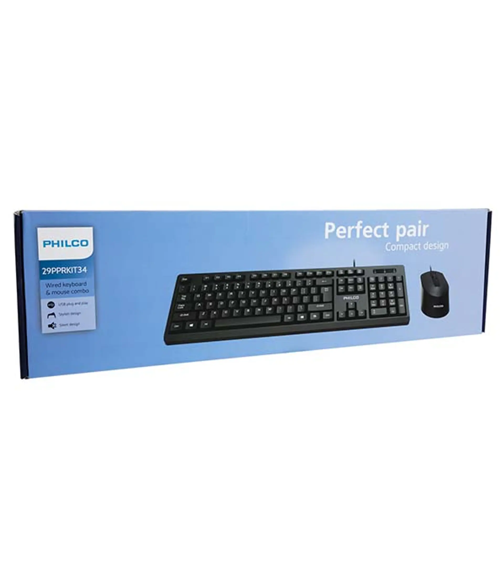 Kit Combo Teclado y Mouse Philco SPT6234 2
