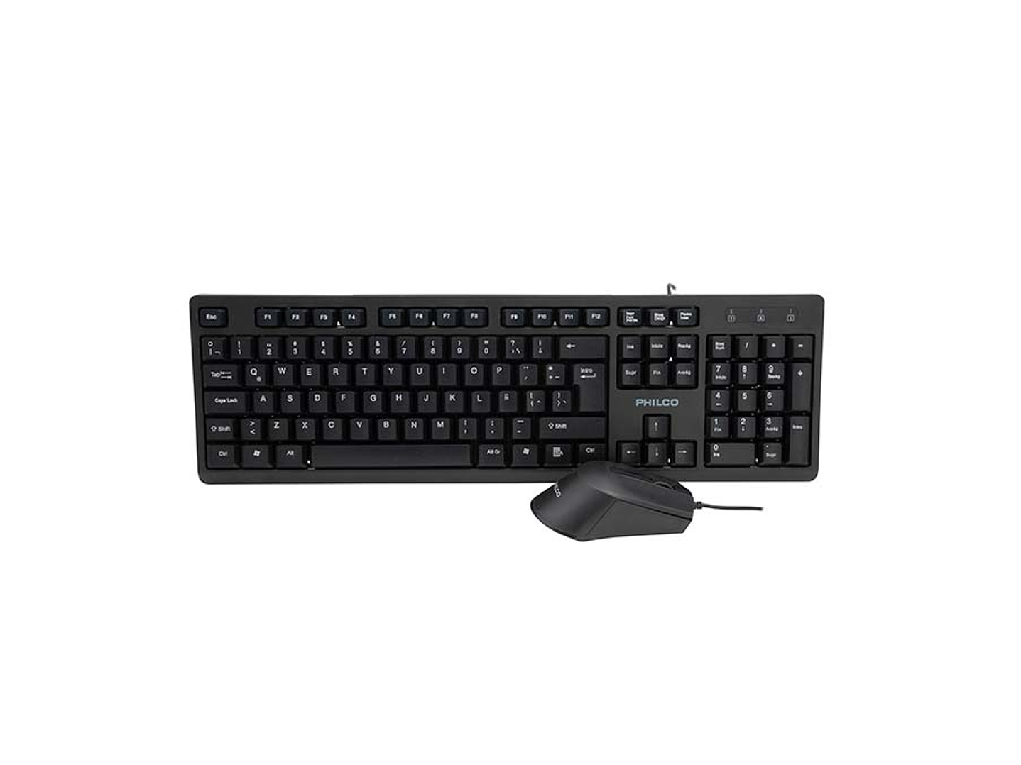 Kit Combo Teclado y Mouse Philco SPT6234 3