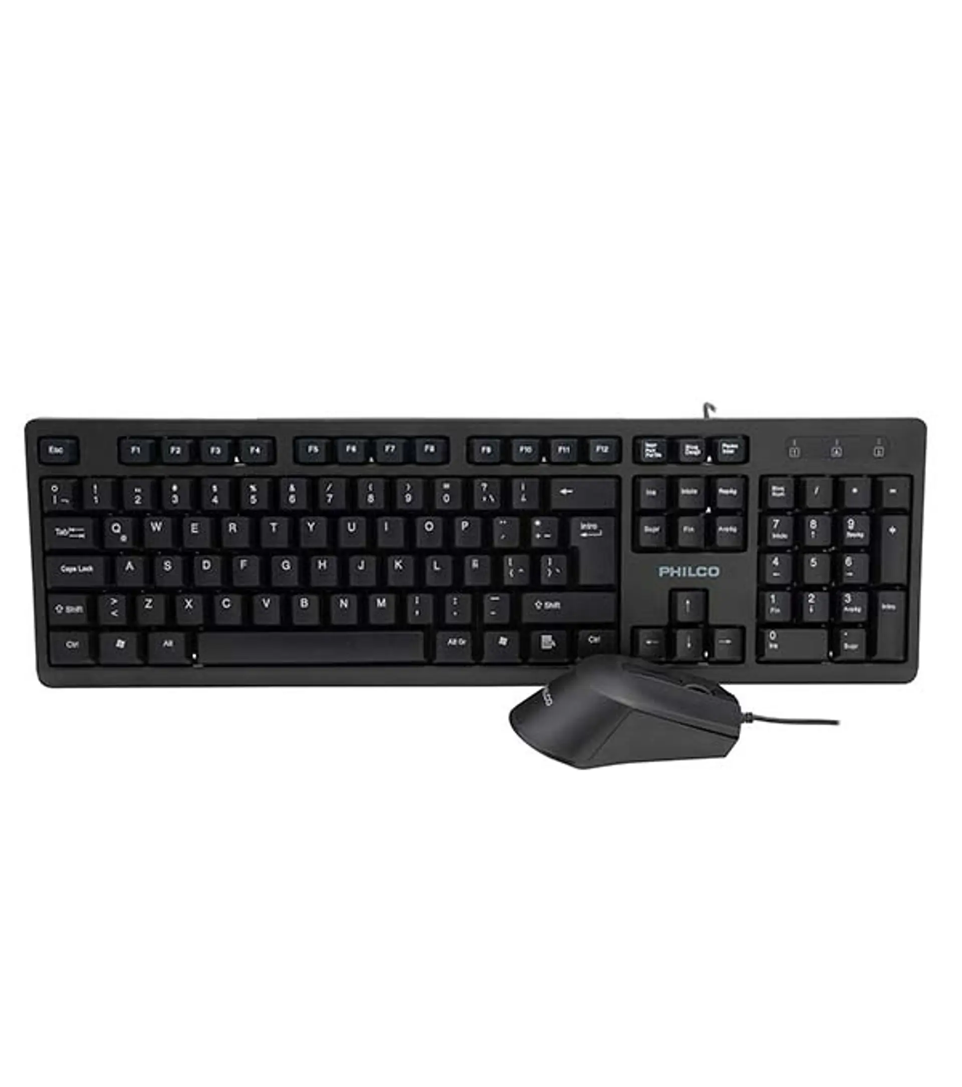 Kit Combo Teclado y Mouse Philco SPT6234 3