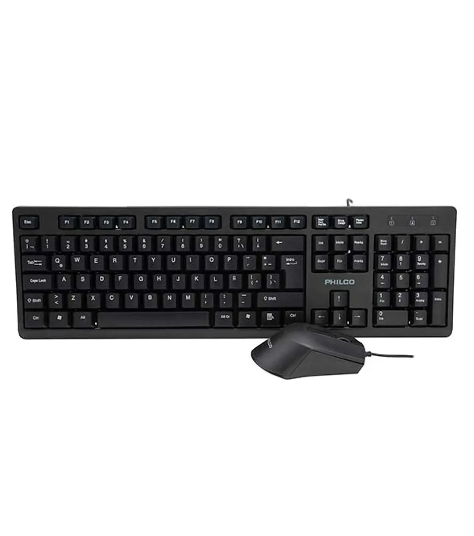 Kit Combo Teclado y Mouse Philco SPT6234 3