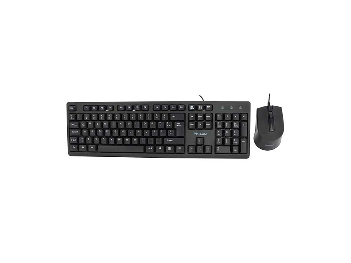 Kit Combo Teclado y Mouse Philco SPT6234 4
