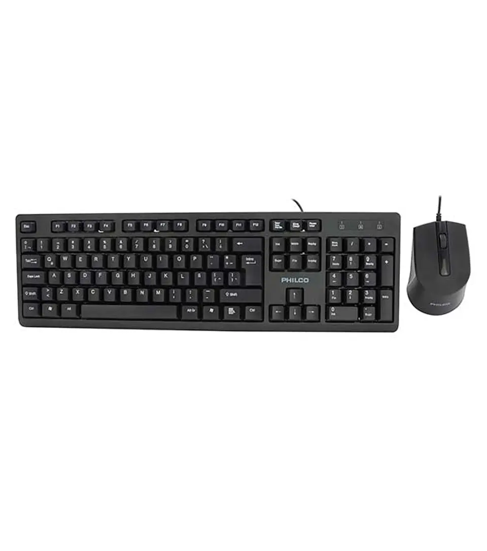 Kit Combo Teclado y Mouse Philco SPT6234 4