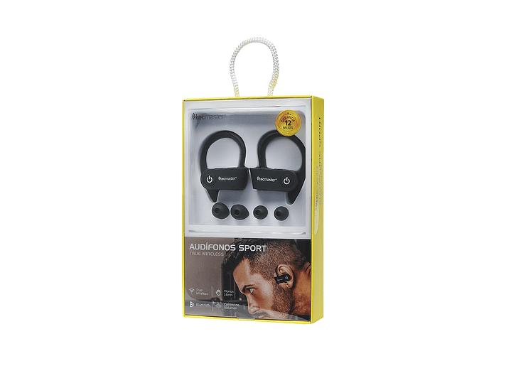 Audifonos Sport True Wireless Tws Tecmaster TM-300507 3
