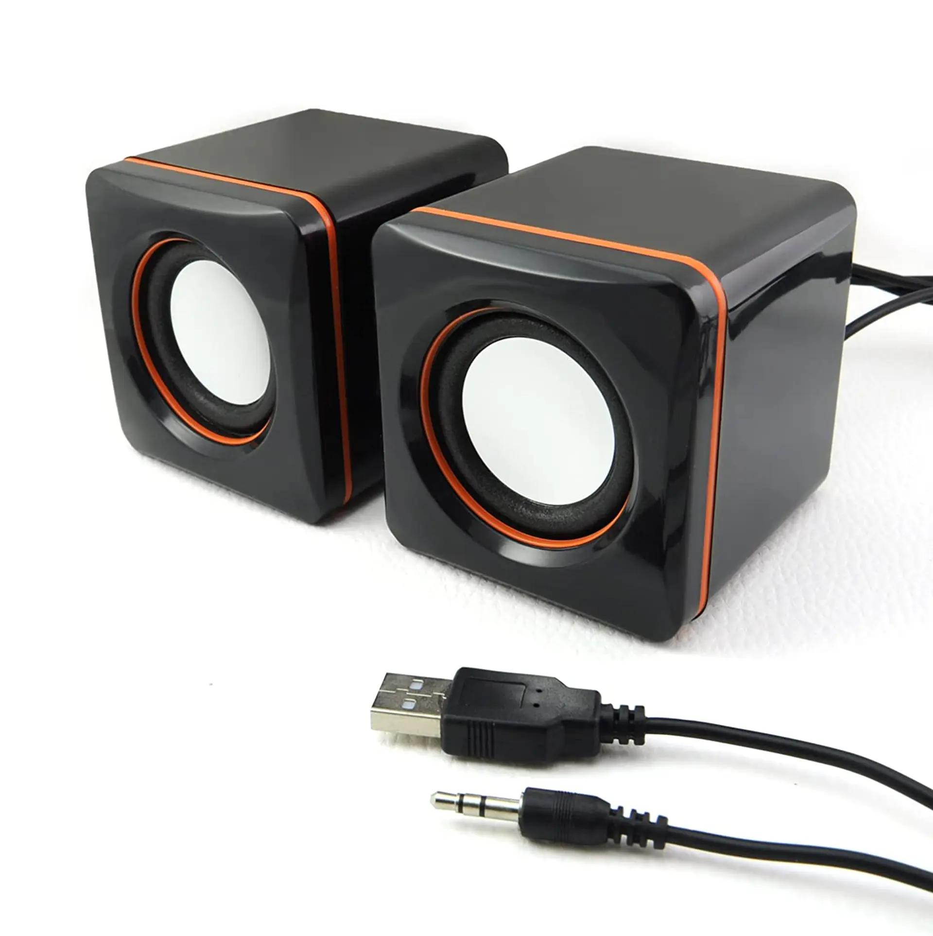 Parlantes para PC Notebook Estereo Usb Dblue 2