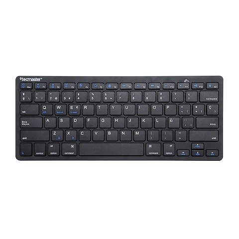 Mini Teclado Bluetooth Tecmaster Negro TM-100506