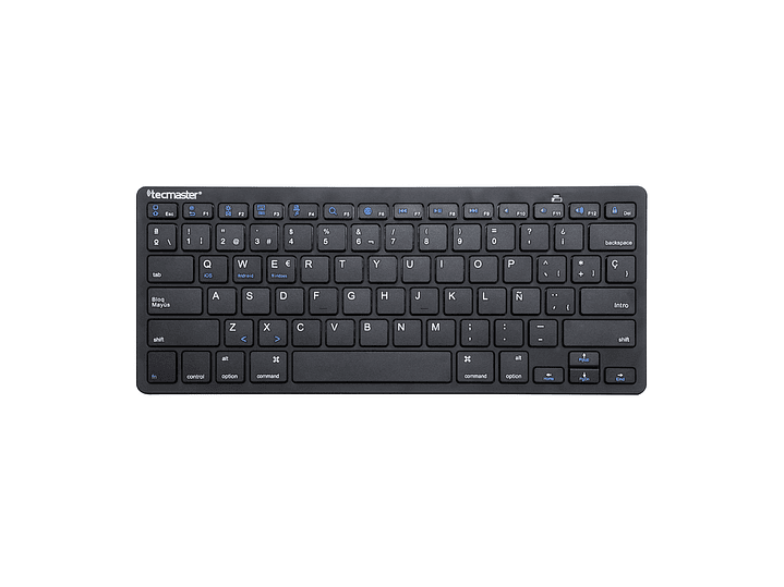 Mini Teclado Bluetooth Tecmaster Negro TM-100506 1