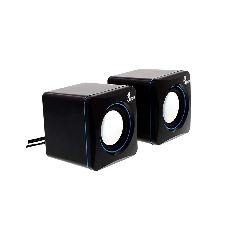 Parlantes para PC Notebook Estereo Usb Xtech 1