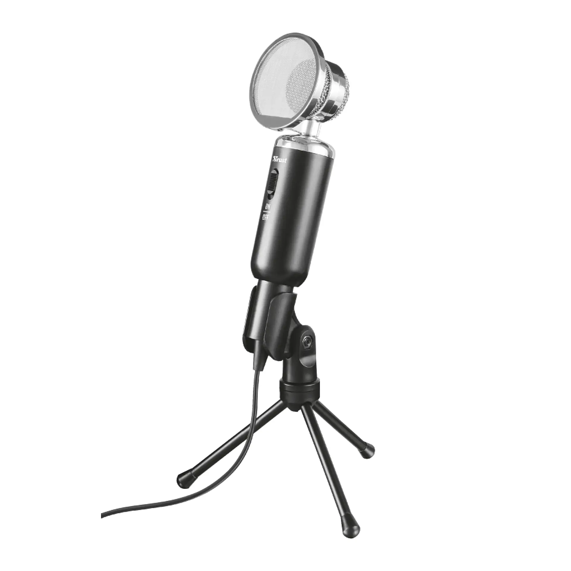 Microfono Condensador Trust Madell Pc Notebook 1