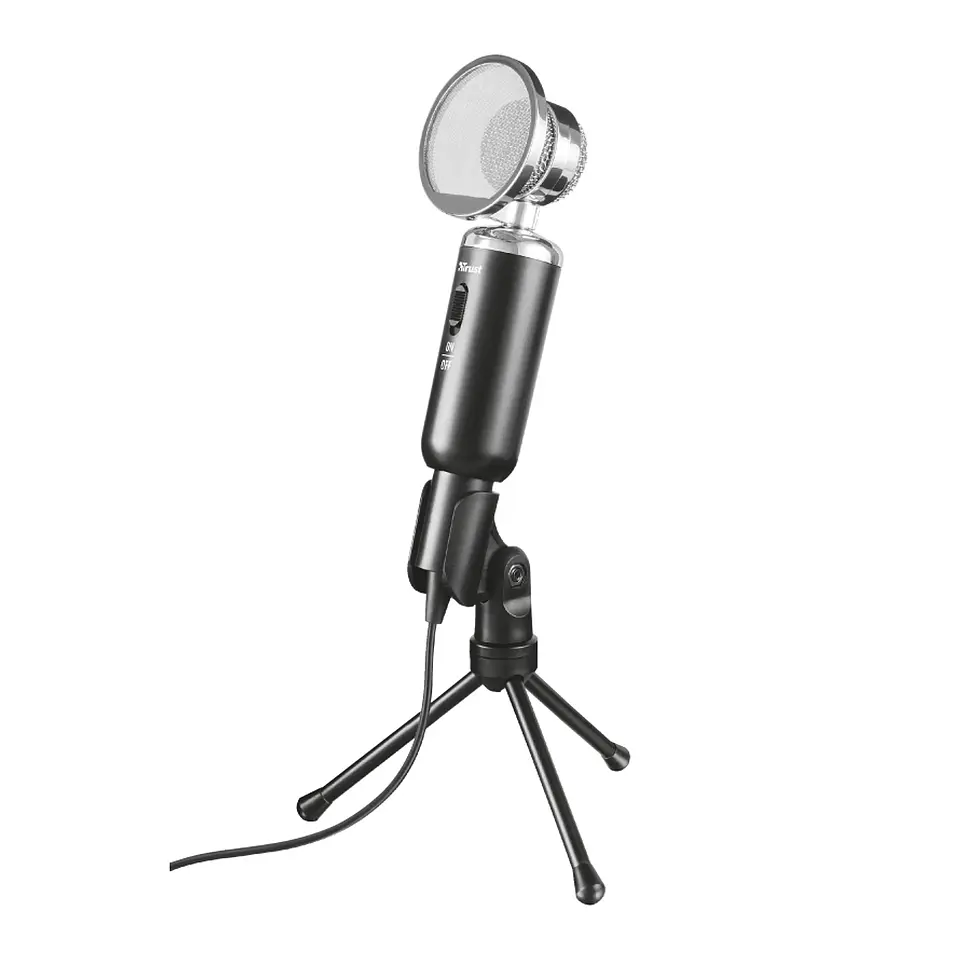 Microfono Condensador Trust Madell Pc Notebook 1