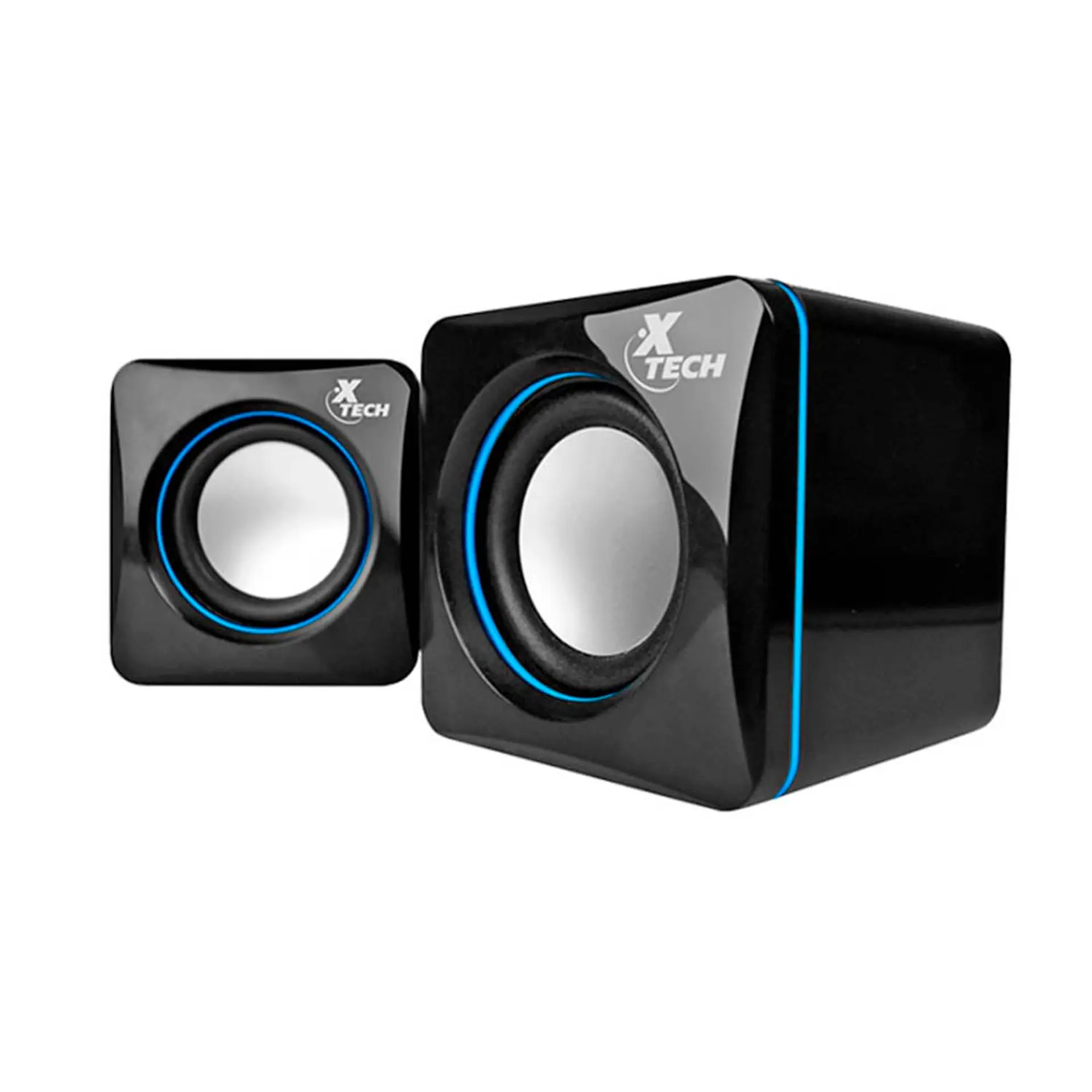 Parlantes para PC Notebook Estereo Usb Xtech 2