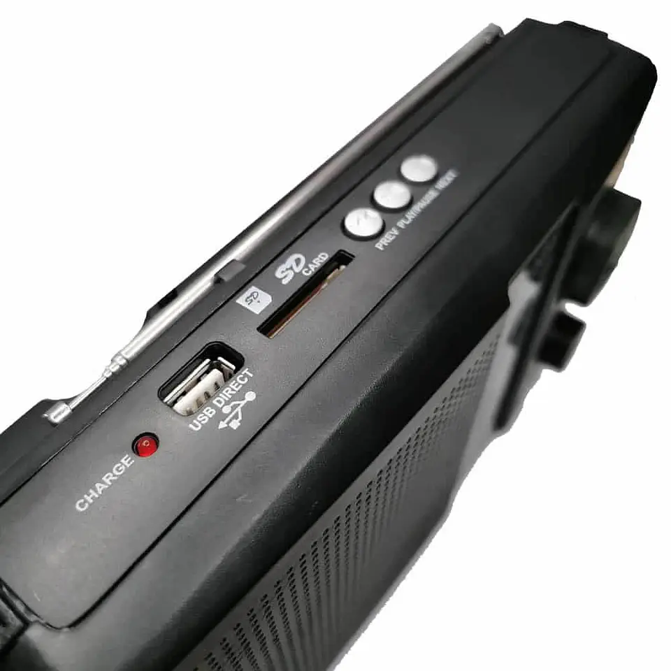 Radio Recargable Audiopro Fm/am/tv/sw 4 bandas 4