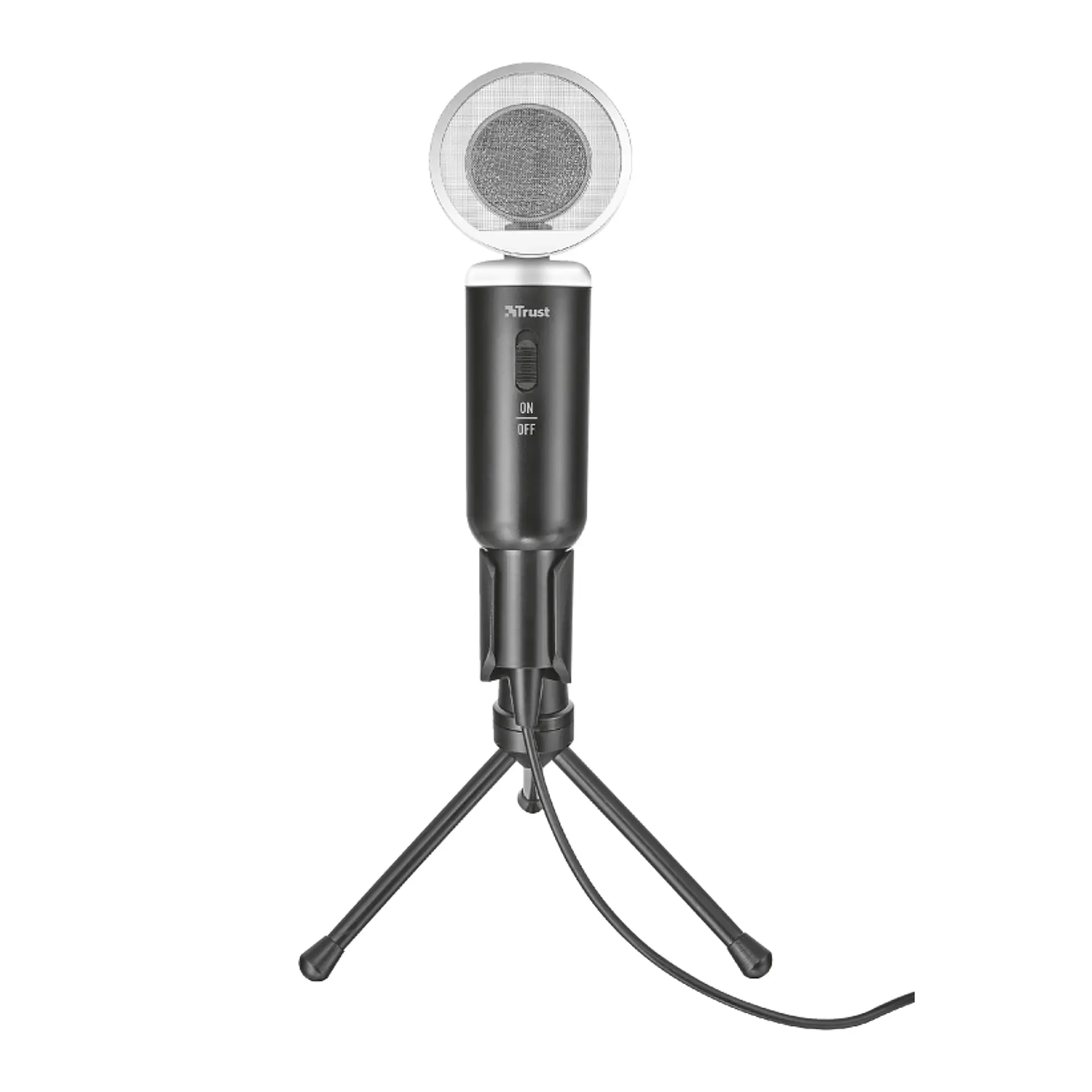 Microfono Condensador Trust Madell Pc Notebook 4