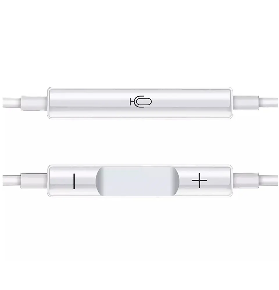 Audifonos con Mic Blanco Jack 3.5mm Tecnolab 3