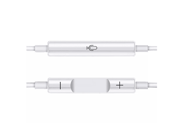 Audifonos con Mic Blanco Tipo C Tecnolab 3