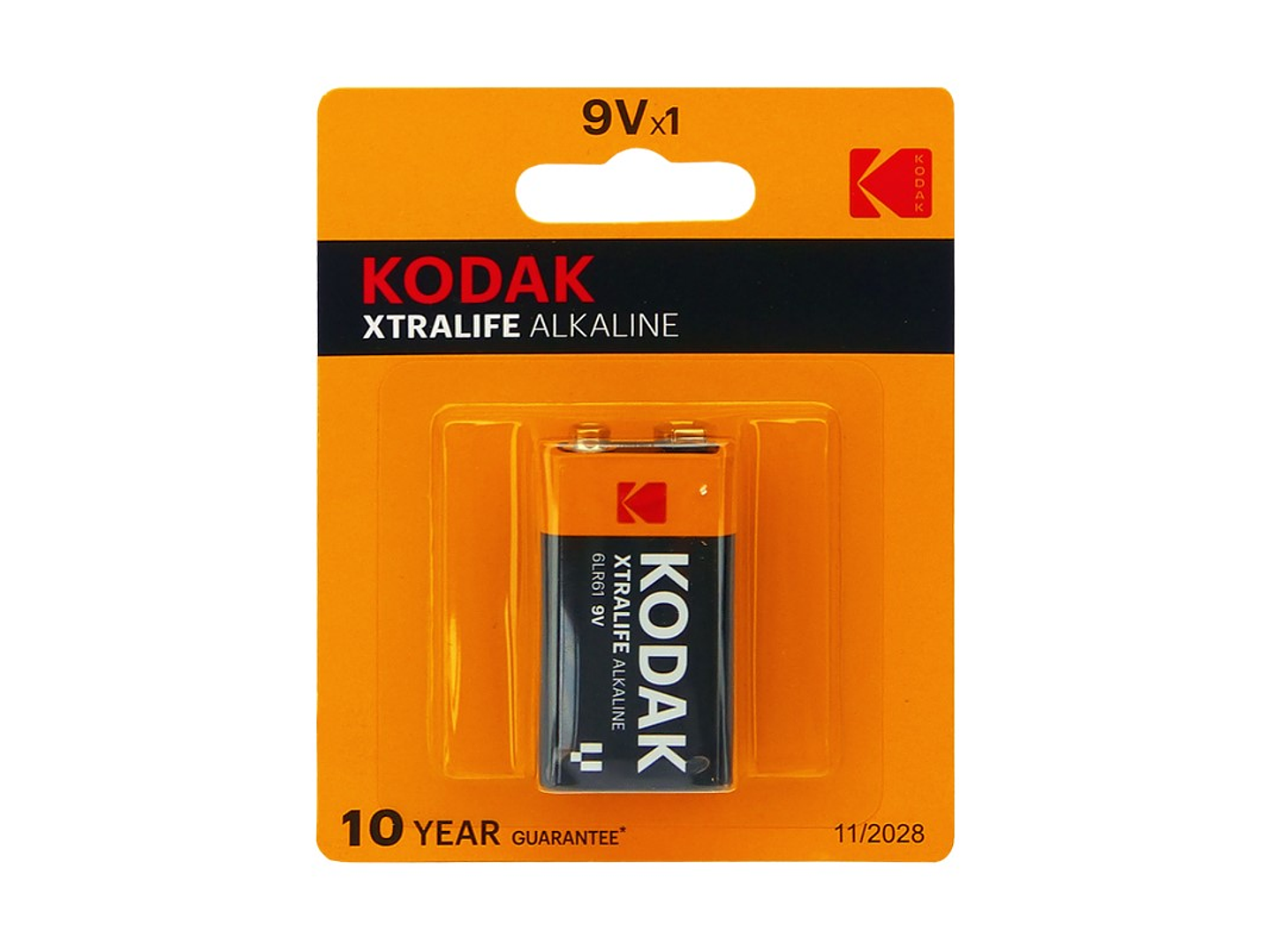 Bateria 9v Kodak Alcalina Xtralife 1